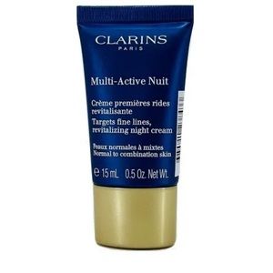 New! Clarins Multi Active Night Cream Light - Normal to Combination Skin, 15ml